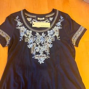 Paparazzi Embroidered Blouse